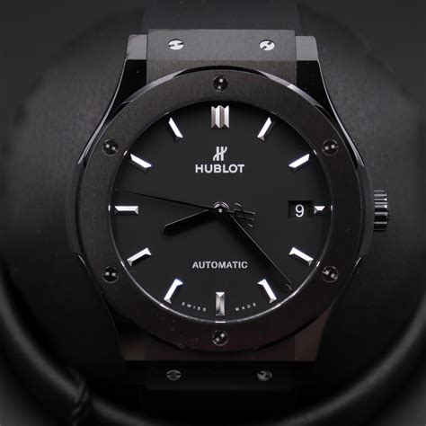 hublot classic fusion black magic diamonds|Hublot classic fusion price.